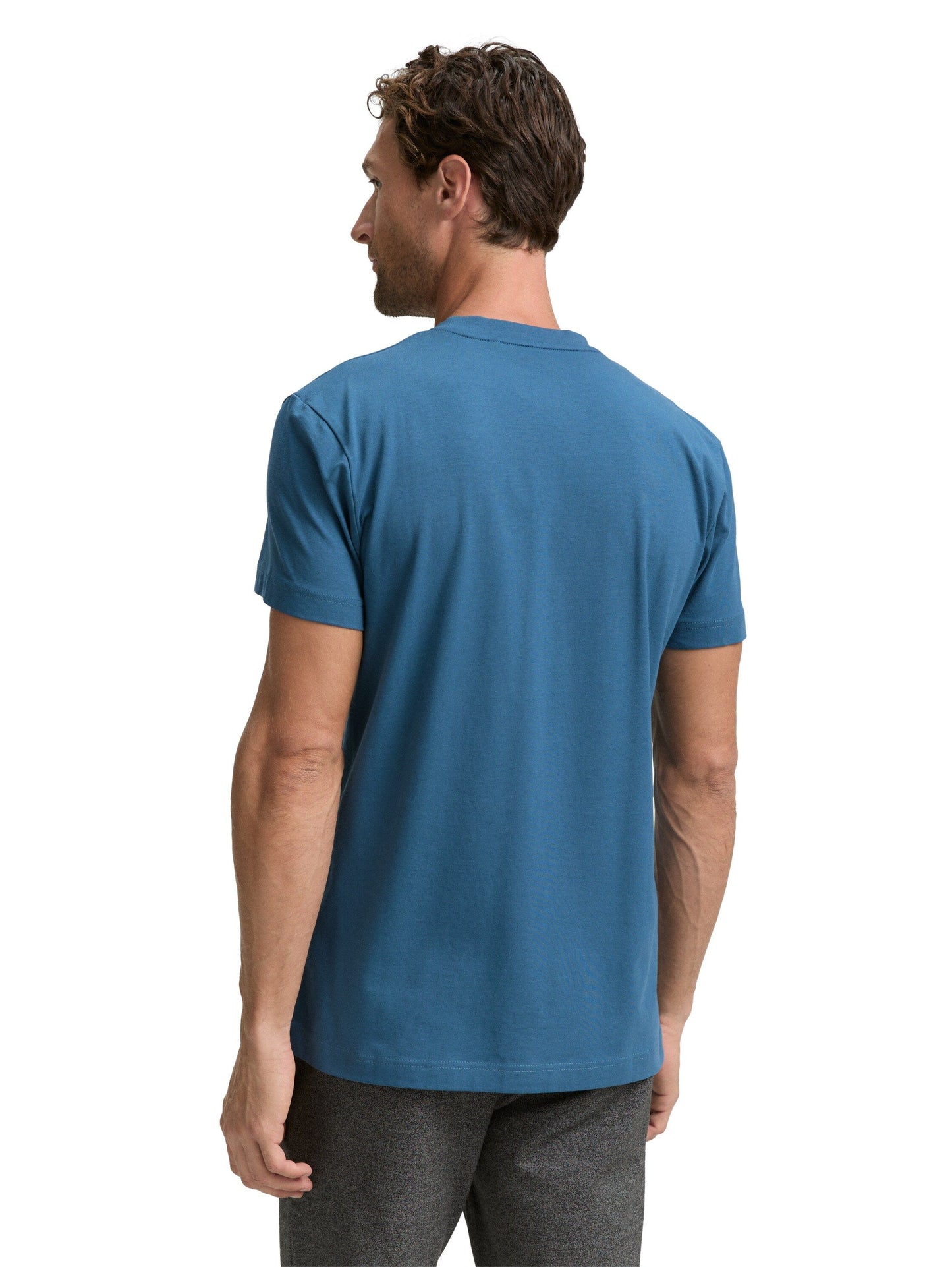 Tom Tailor Herren T-Shirt blau