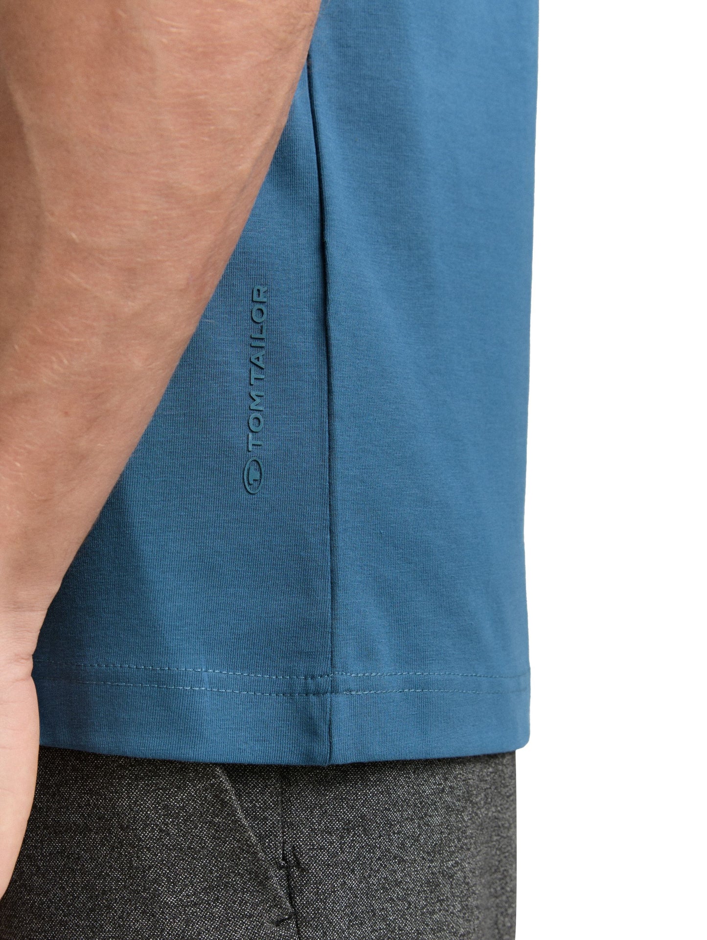 Tom Tailor Herren T-Shirt blau