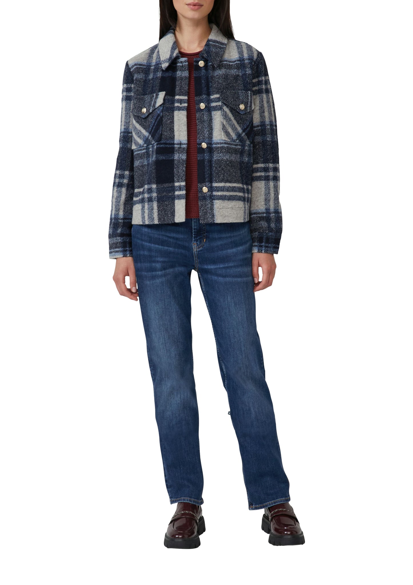 s.Oliver Damen Jacke blau