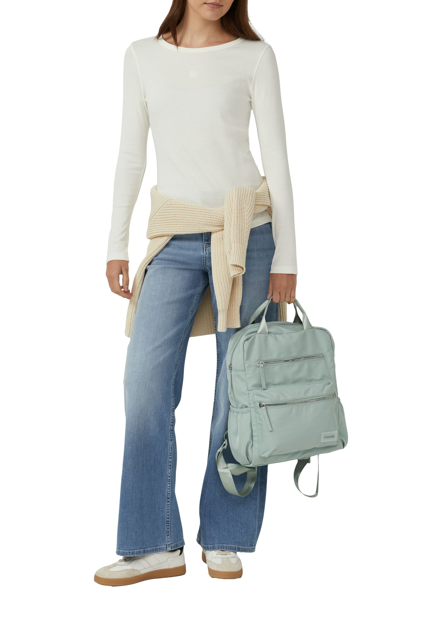 s.Oliver Damen Shirt weiß