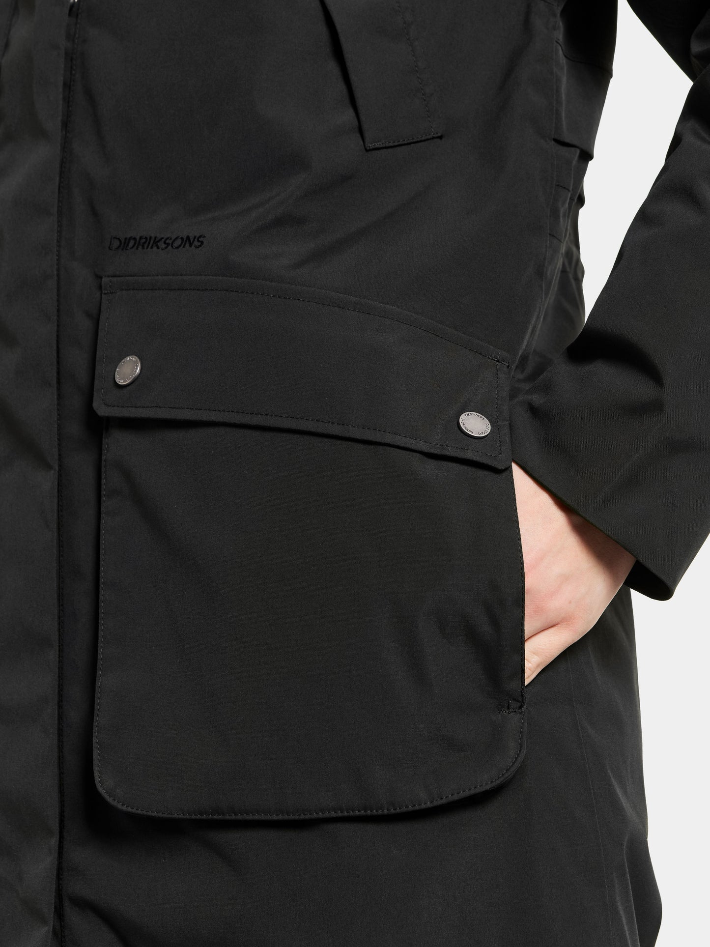 Didriksons Damen Jacke schwarz