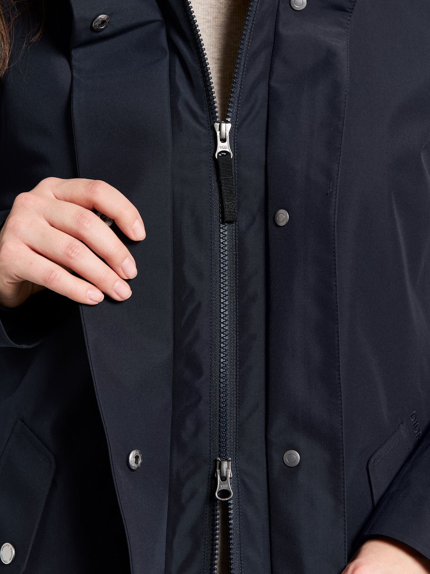 Didriksons Damen Jacke blau