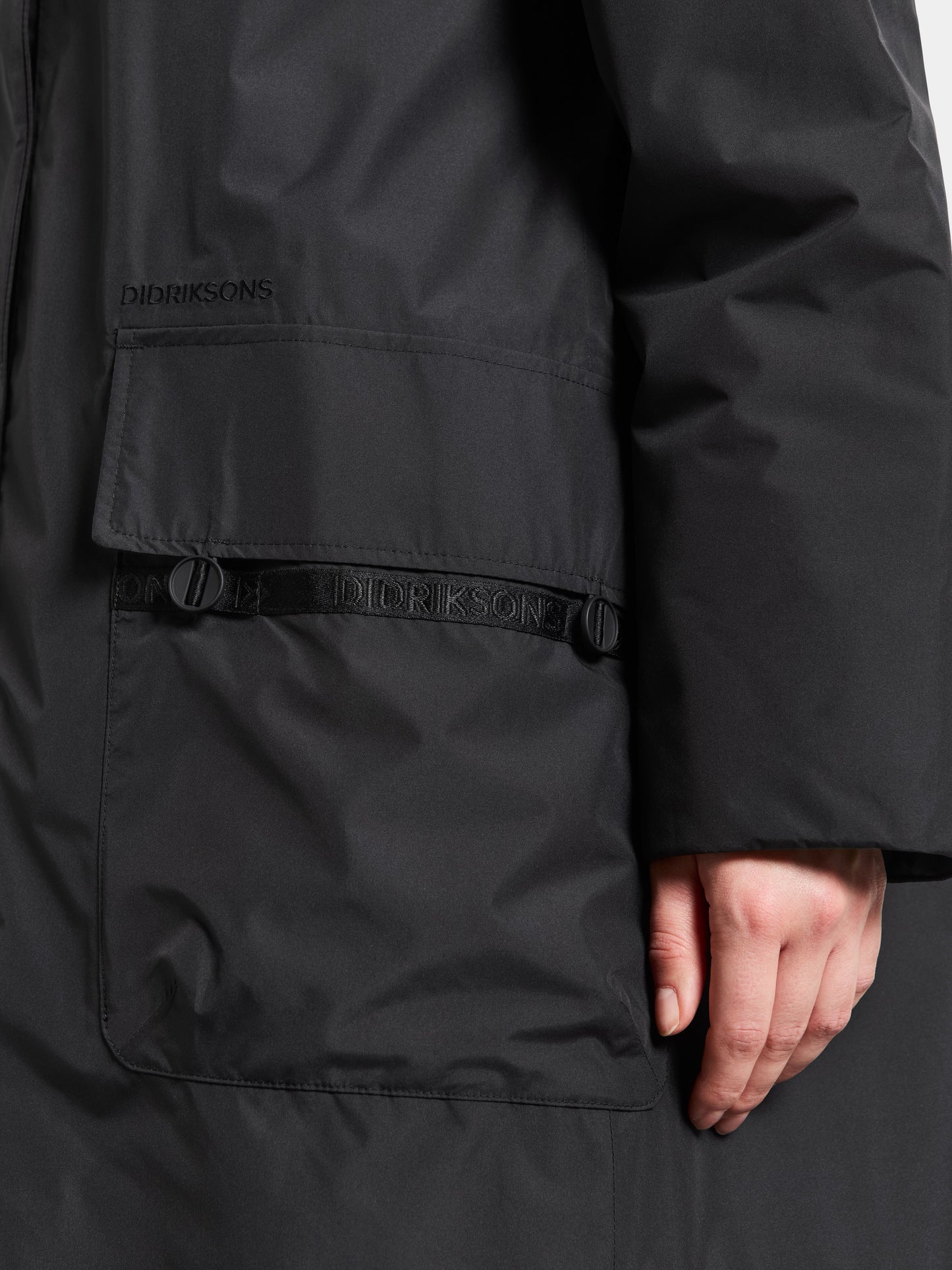 Didriksons Damen Jacke schwarz