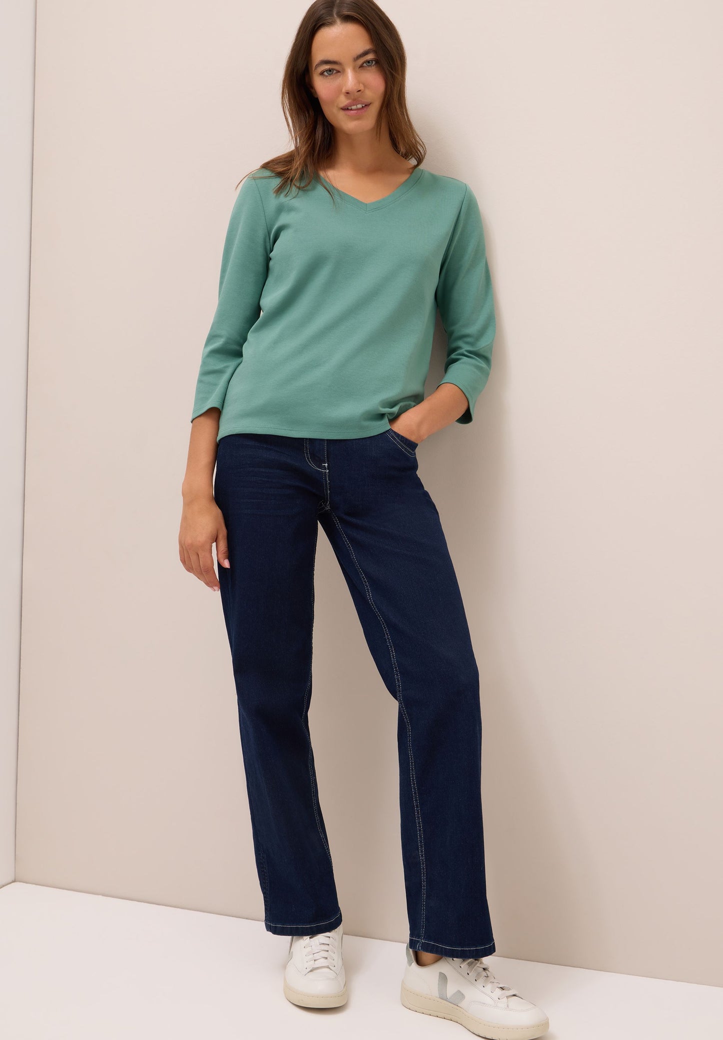 Cecil Damen Shirt grün