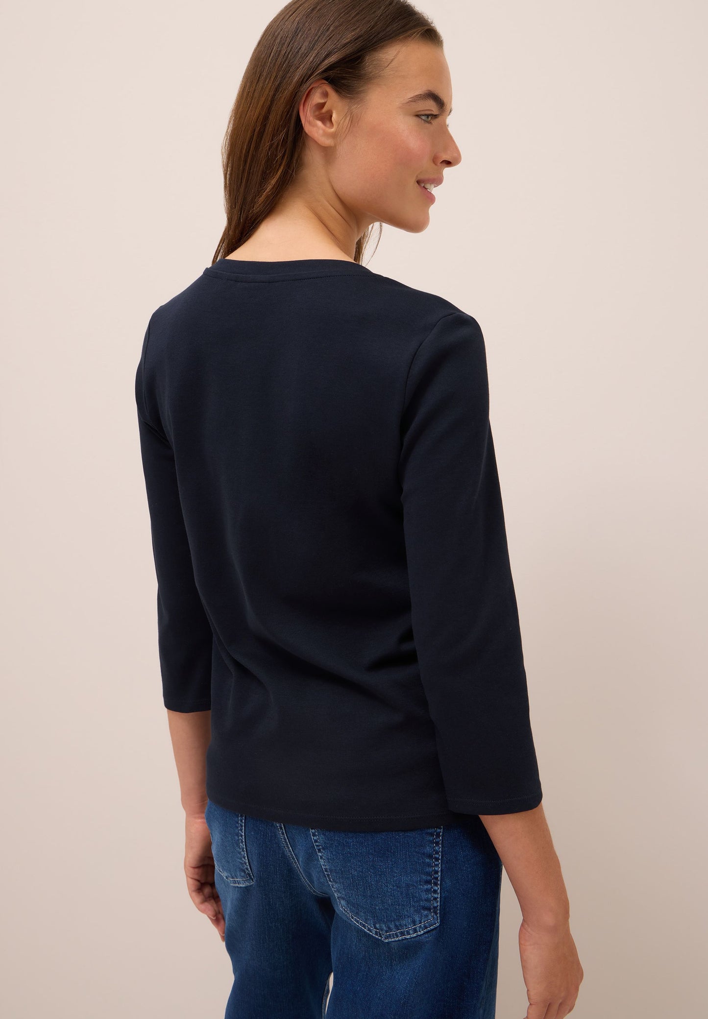 Cecil Damen Shirt blau