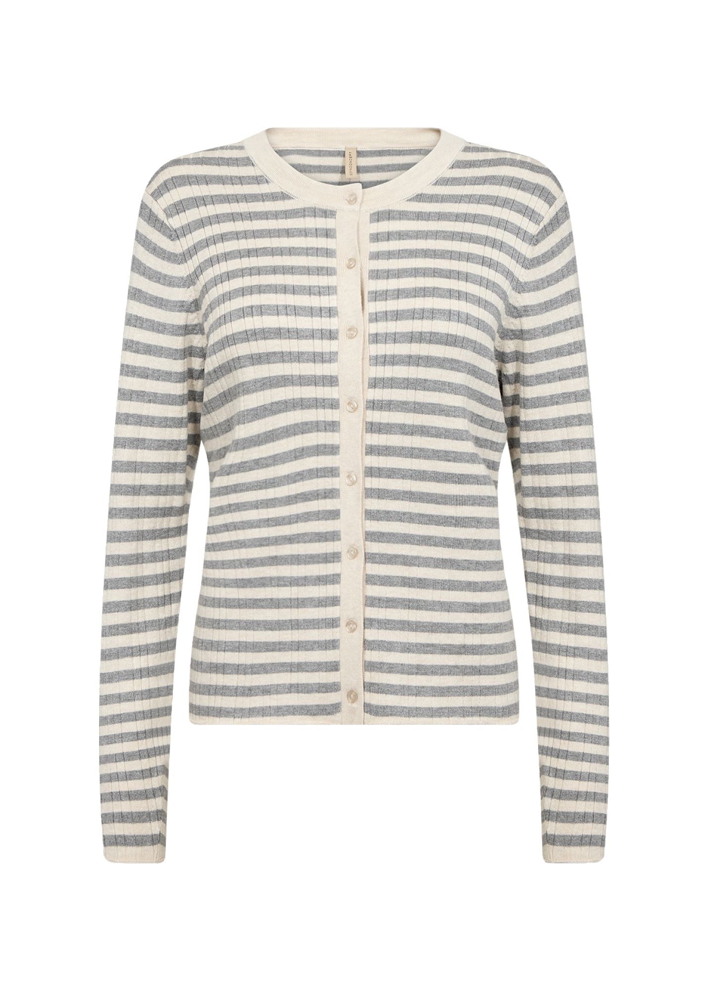 Soyaconcept Damen Strickjacke SC-VANA 2 XXL beige