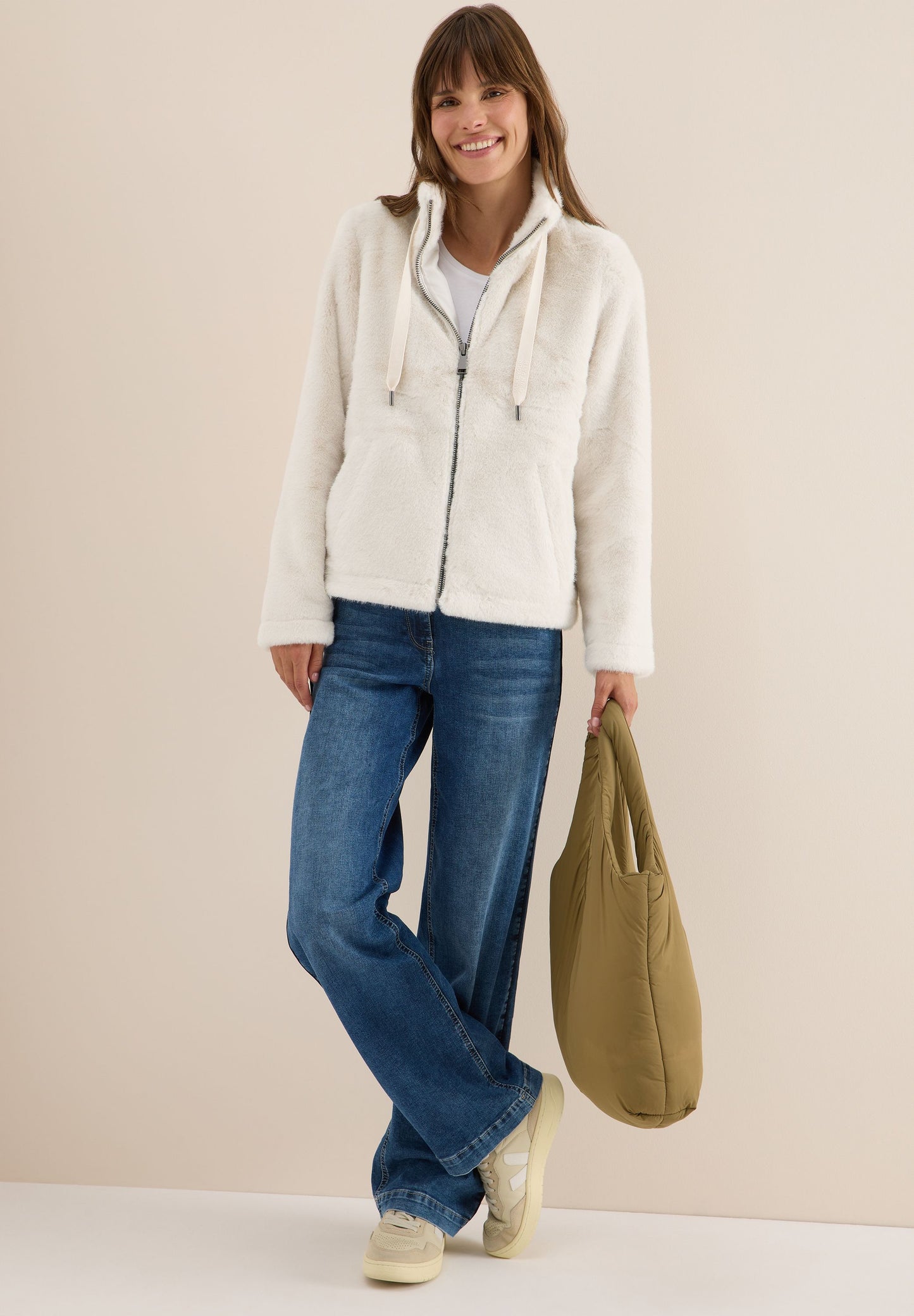 Cecil Damen Jacke weiß