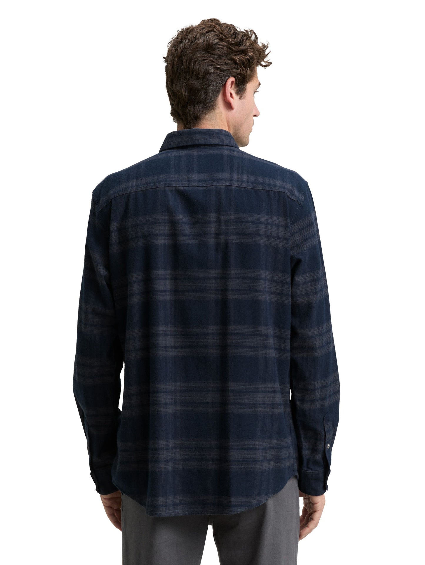 Tom Tailor Herren Hemd blau