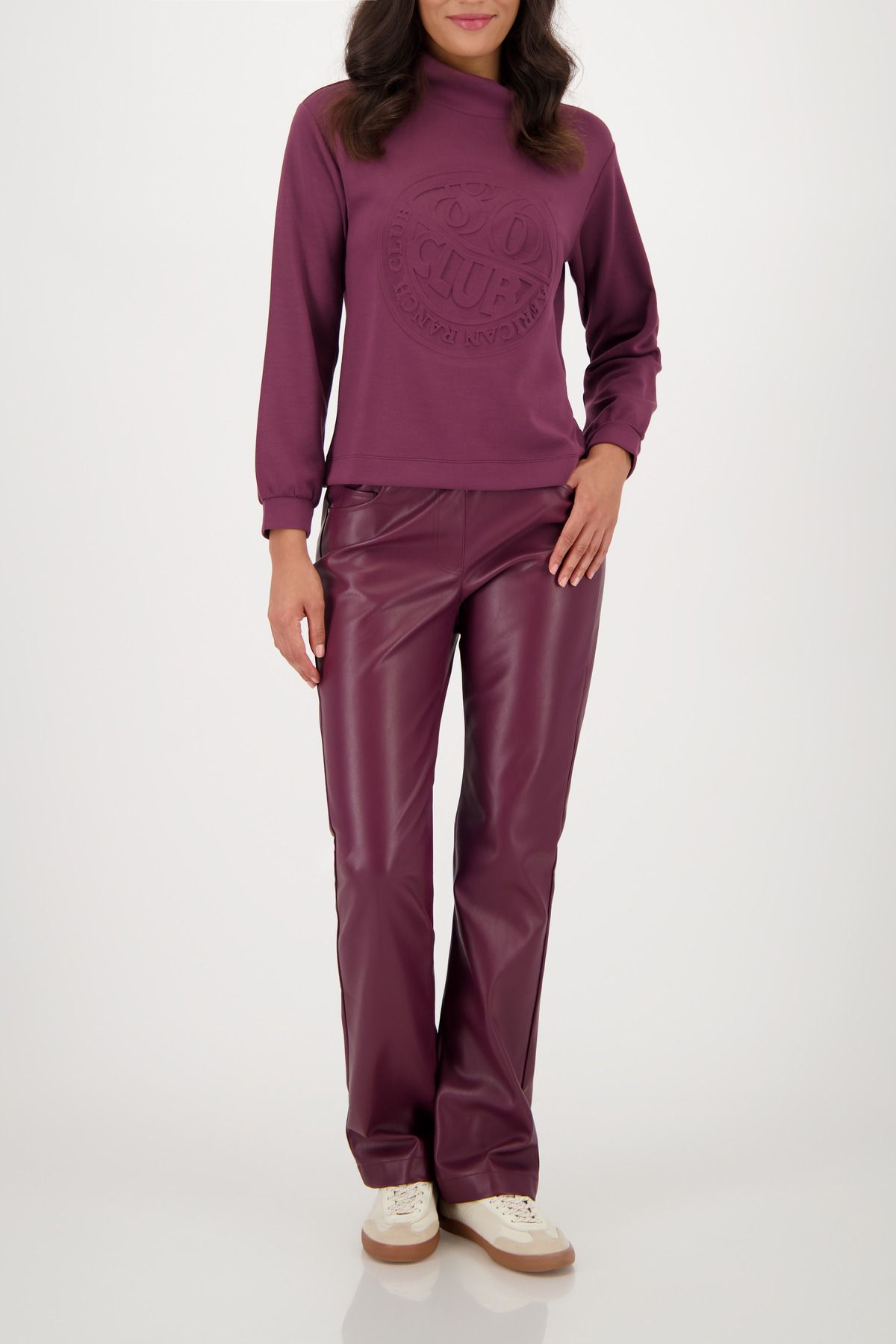 Monari Damen Sweatshirt rot