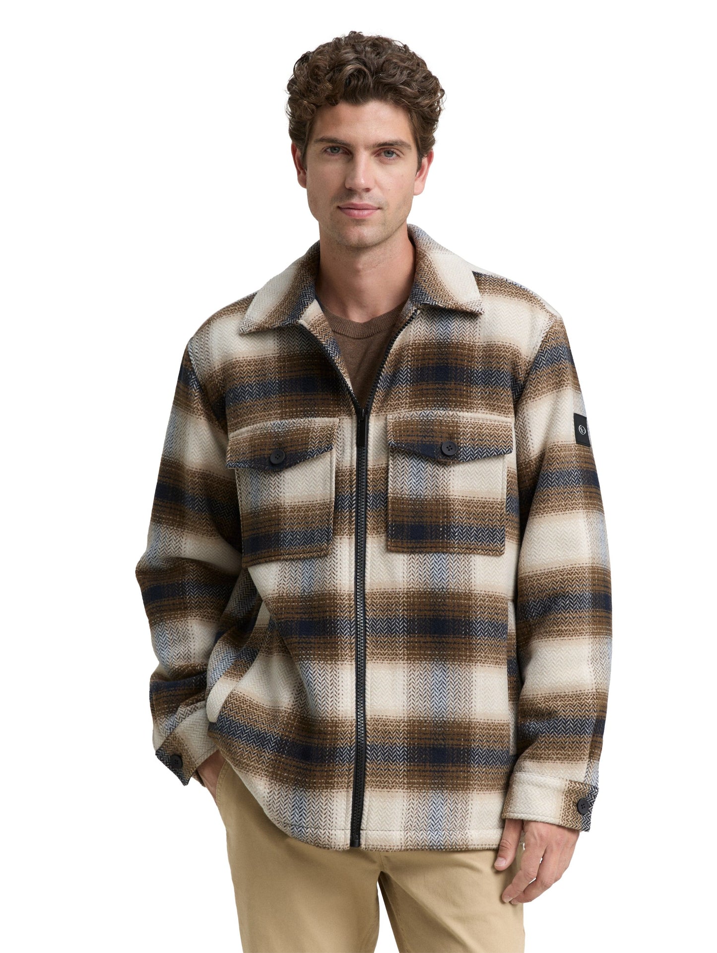 Tom Tailor Herren Jacke braun
