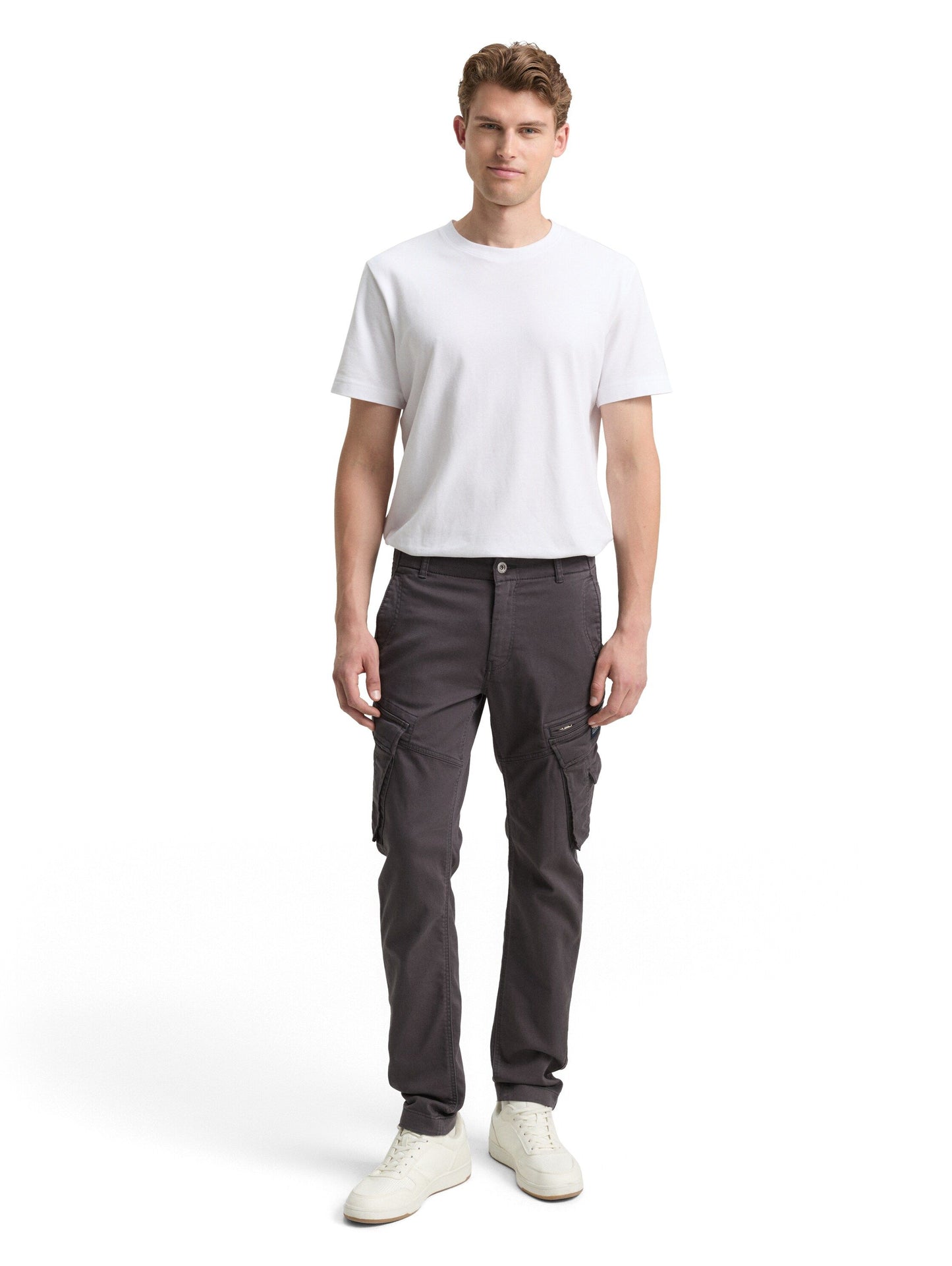 Tom Tailor Herren Hose grau