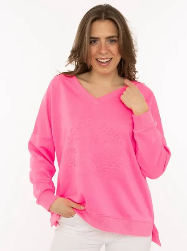 Kurt Kölln – Zwillingsherz Damen Shirt Happiness Vibes