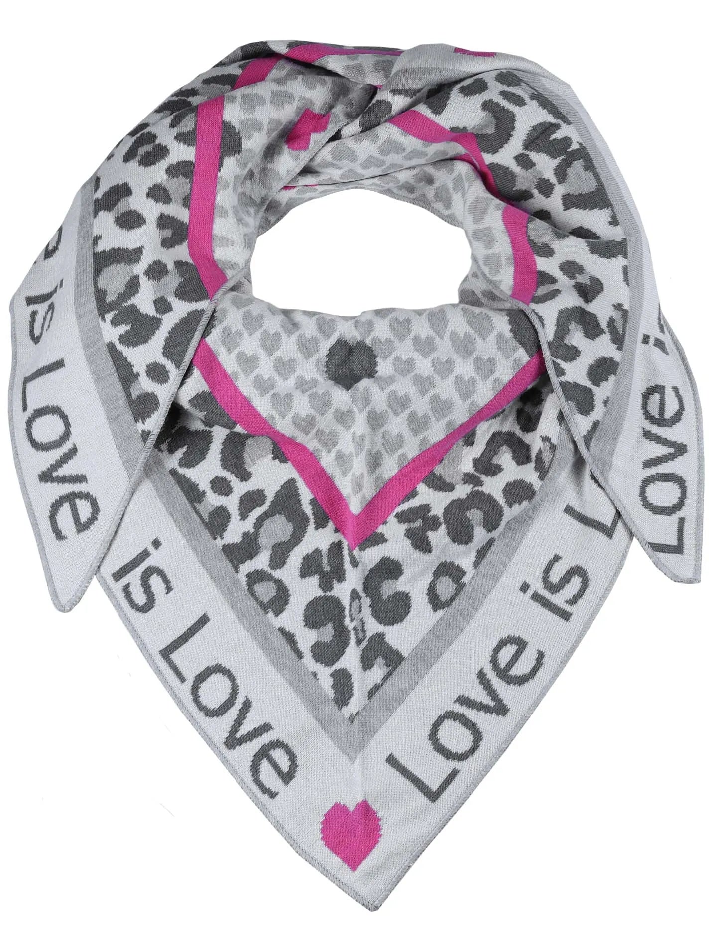 Kurt Kölln – Zwillingsherz Damen Dreieckstuch Leo&Love II