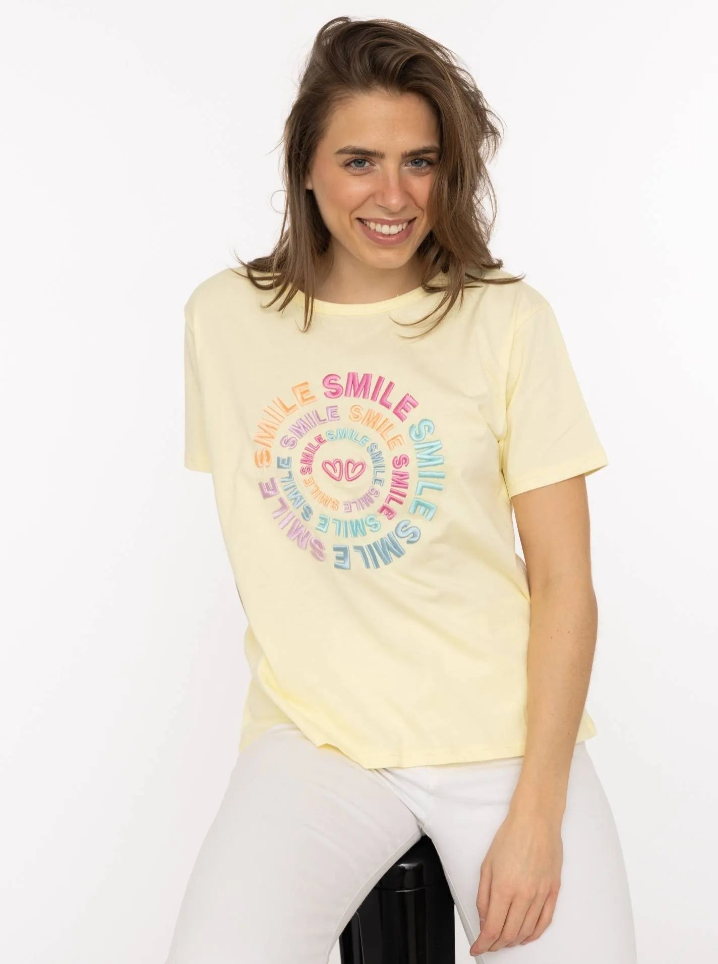 Kurt Kölln – Zwillingsherz Damen T-Shirt "Smile"