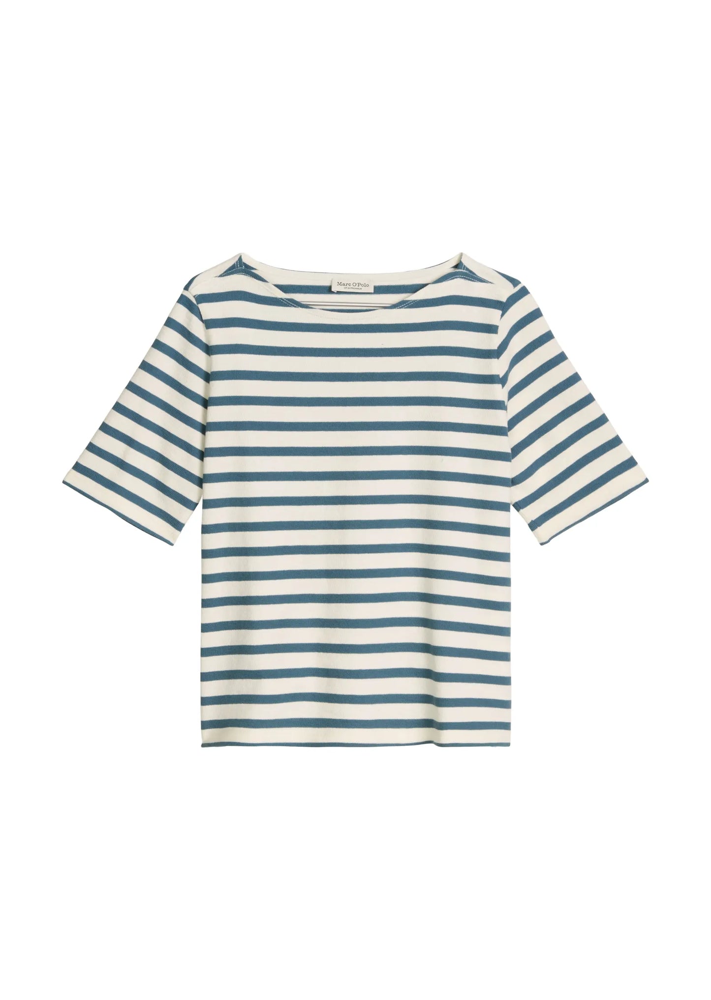 Marc O'Polo – Marc O'Polo Damen Streifen-T-Shirt straight