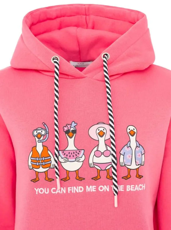 Kurt Kölln – Zwillingsherz Damen Hoodie Summer Ducks