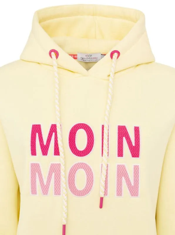 Kurt Kölln – Zwillingsherz Damen Hoodie Moin Moin