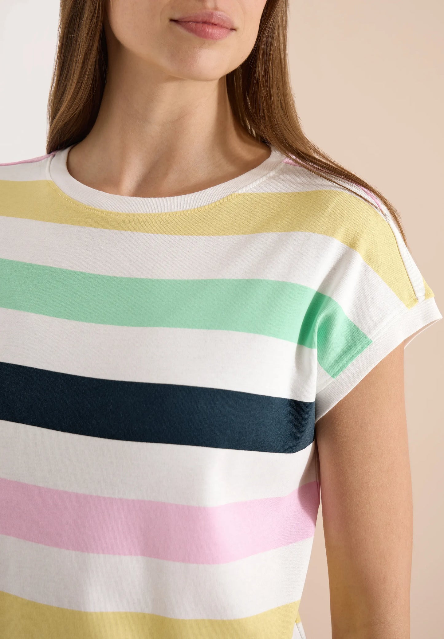 Cecil – T-Shirt mit Multicolor Streifen