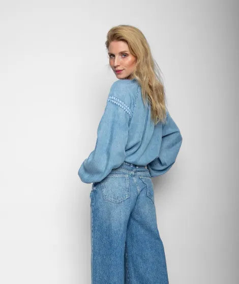Emily Van den Bergh Damen Bluse