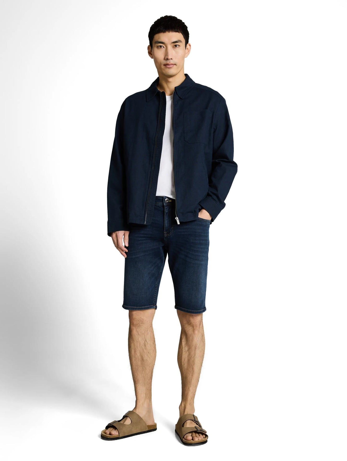 Tom Tailor – TTJOSH REGULAR SLIM Jeans Shorts mit Superstretch