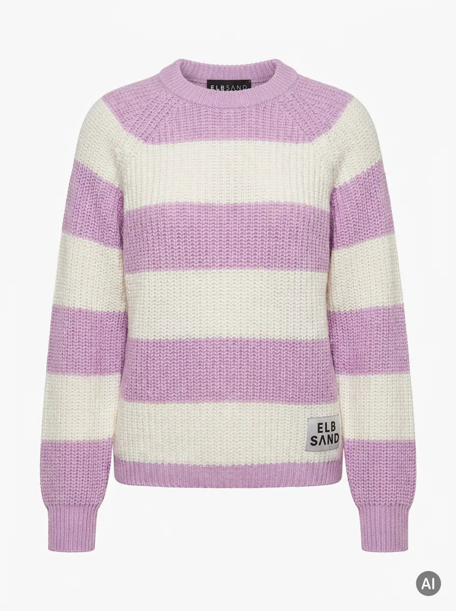 Elbsand Damen Strickpullover Orelia
