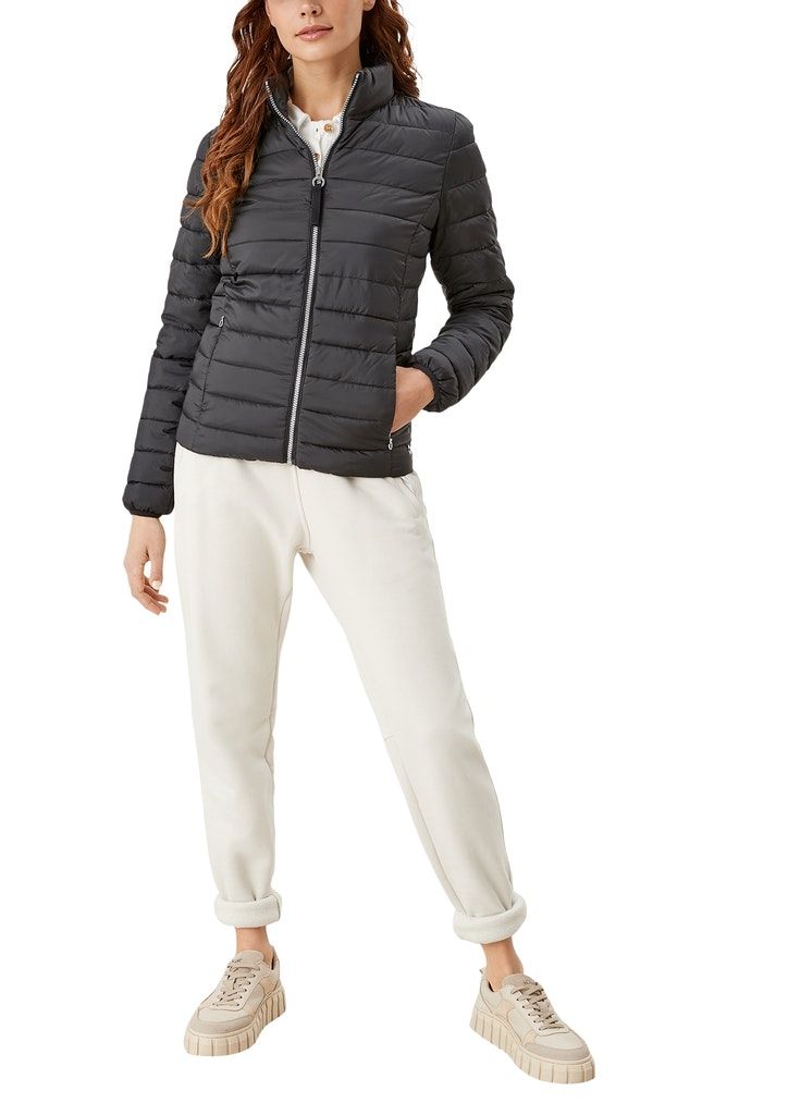 s.Oliver Damen Jacke schwarz