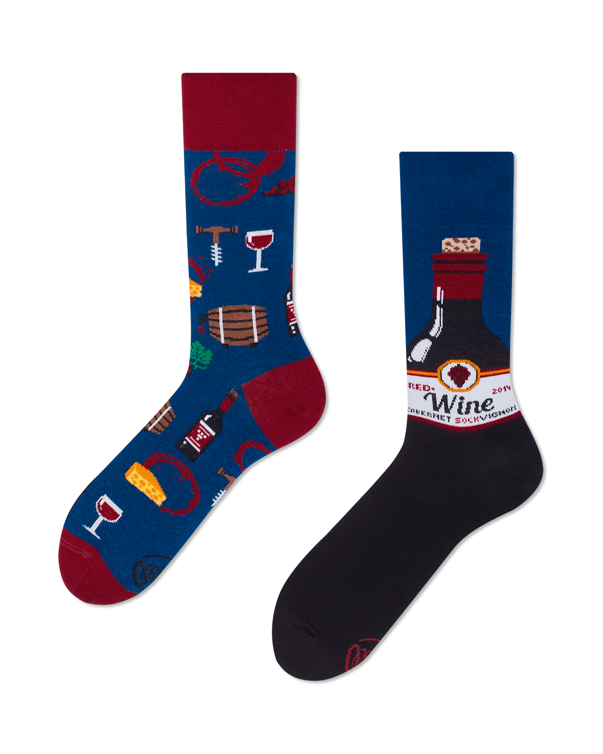 Many Mornings Socken blau