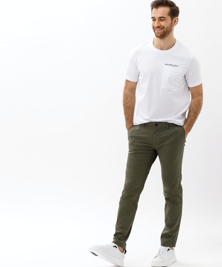 Brax Herren Chinohose grün