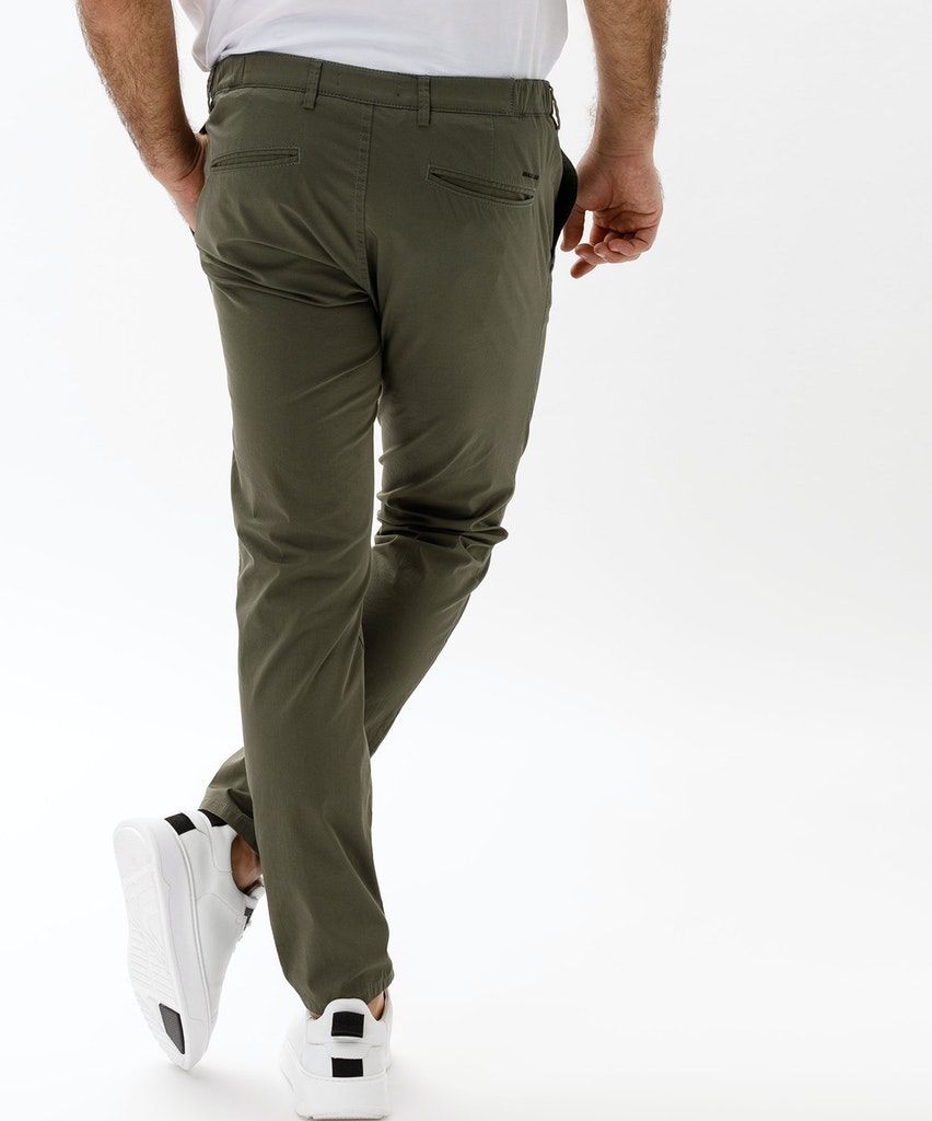 Brax Herren Chinohose grün
