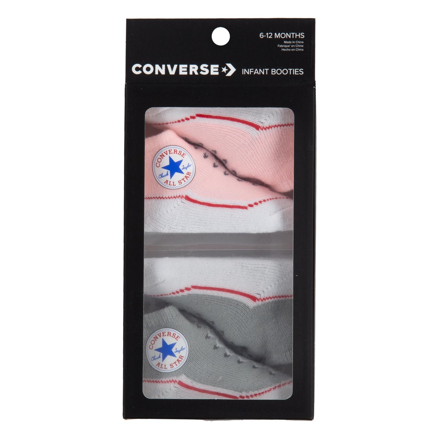 Converse – Converse Baby Söckchen Geschenk-Set MC0001 2PK 6-12 Monate