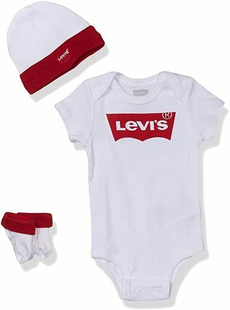Levis Kids – Levis Kids Bodysuit Hat Bootie Set