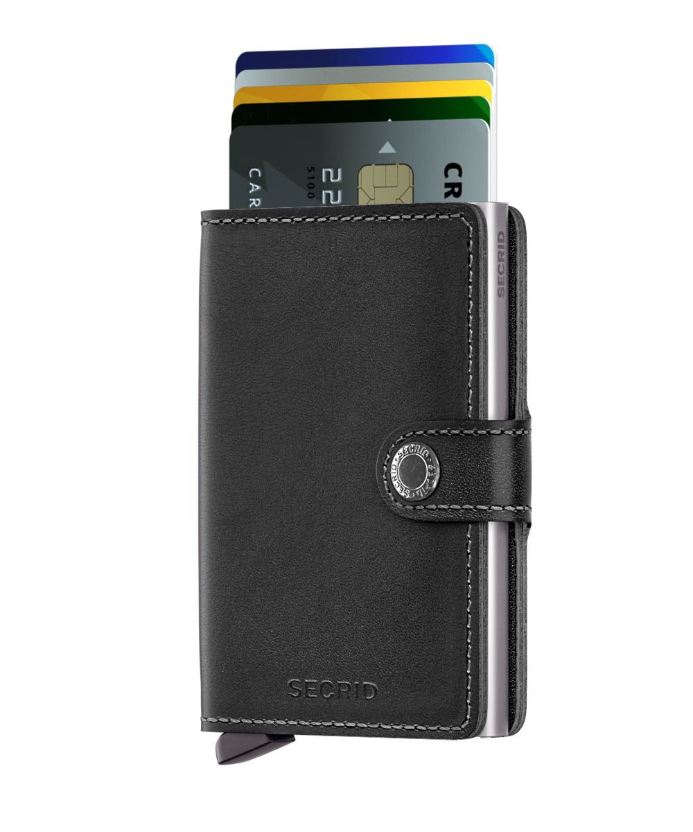 Secrid Geldbörse Miniwallet Original schwarz