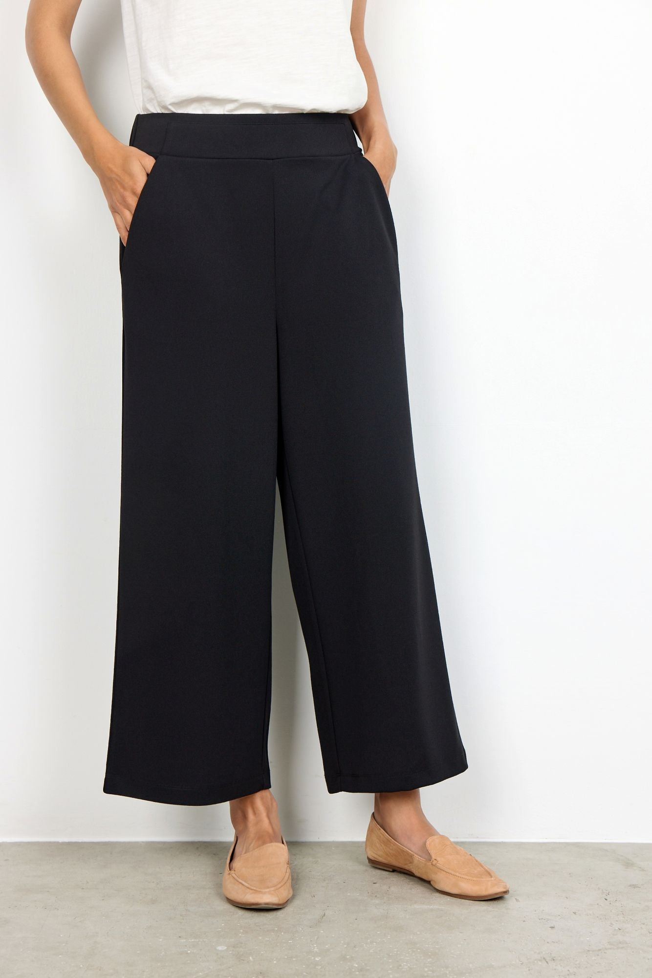 Soyaconcept Damen Hose schwarz