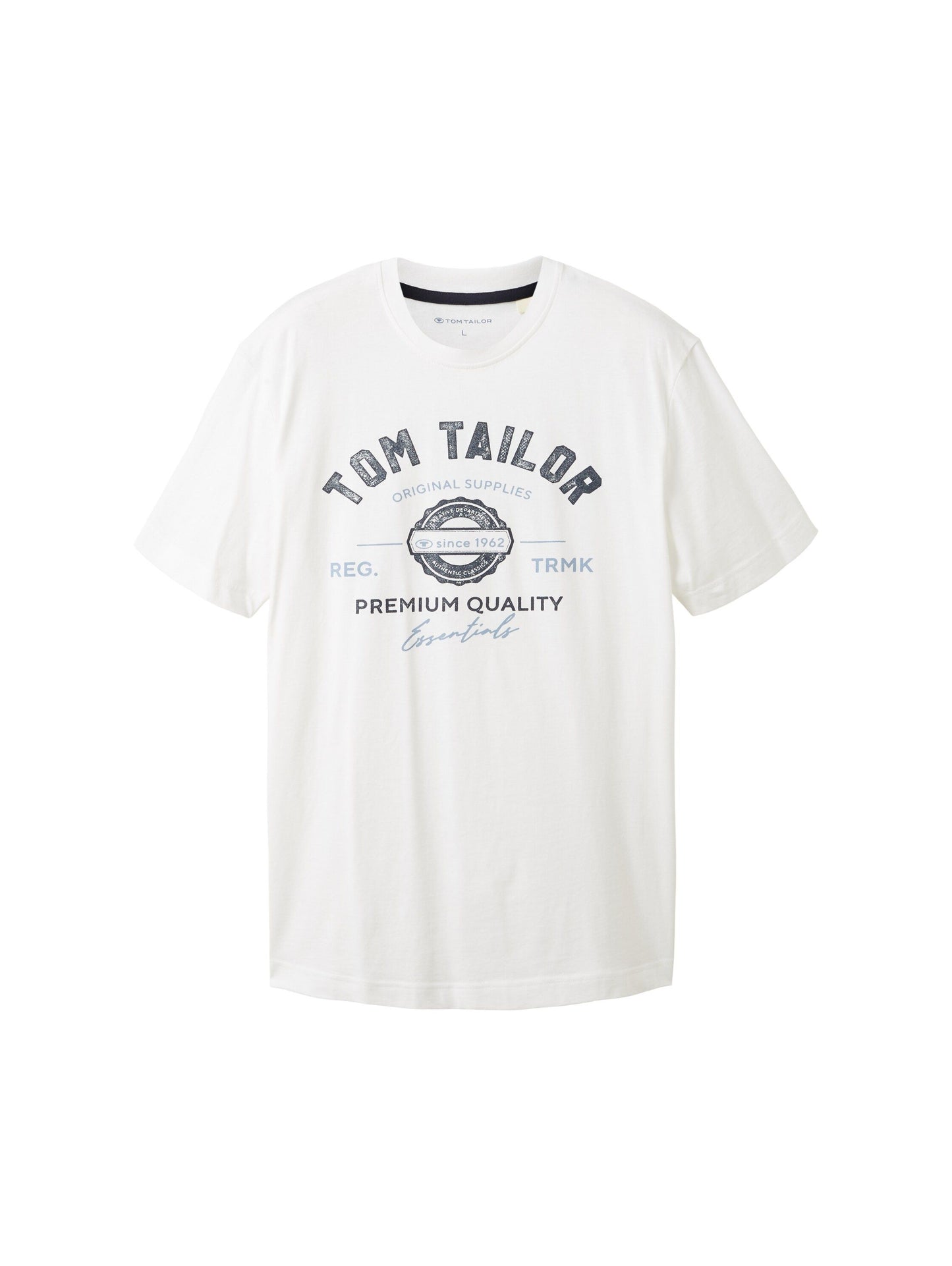 Tom Tailor Herren T-Shirt weiß