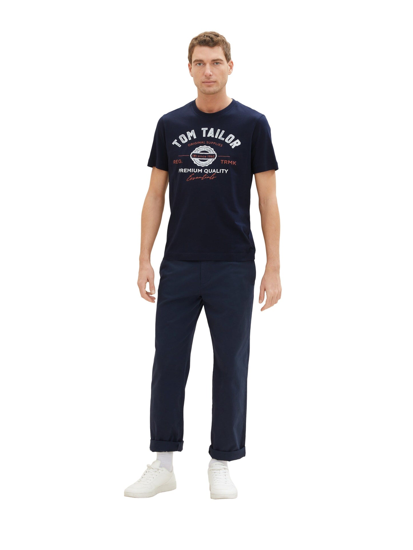 Tom Tailor Herren T-Shirt blau
