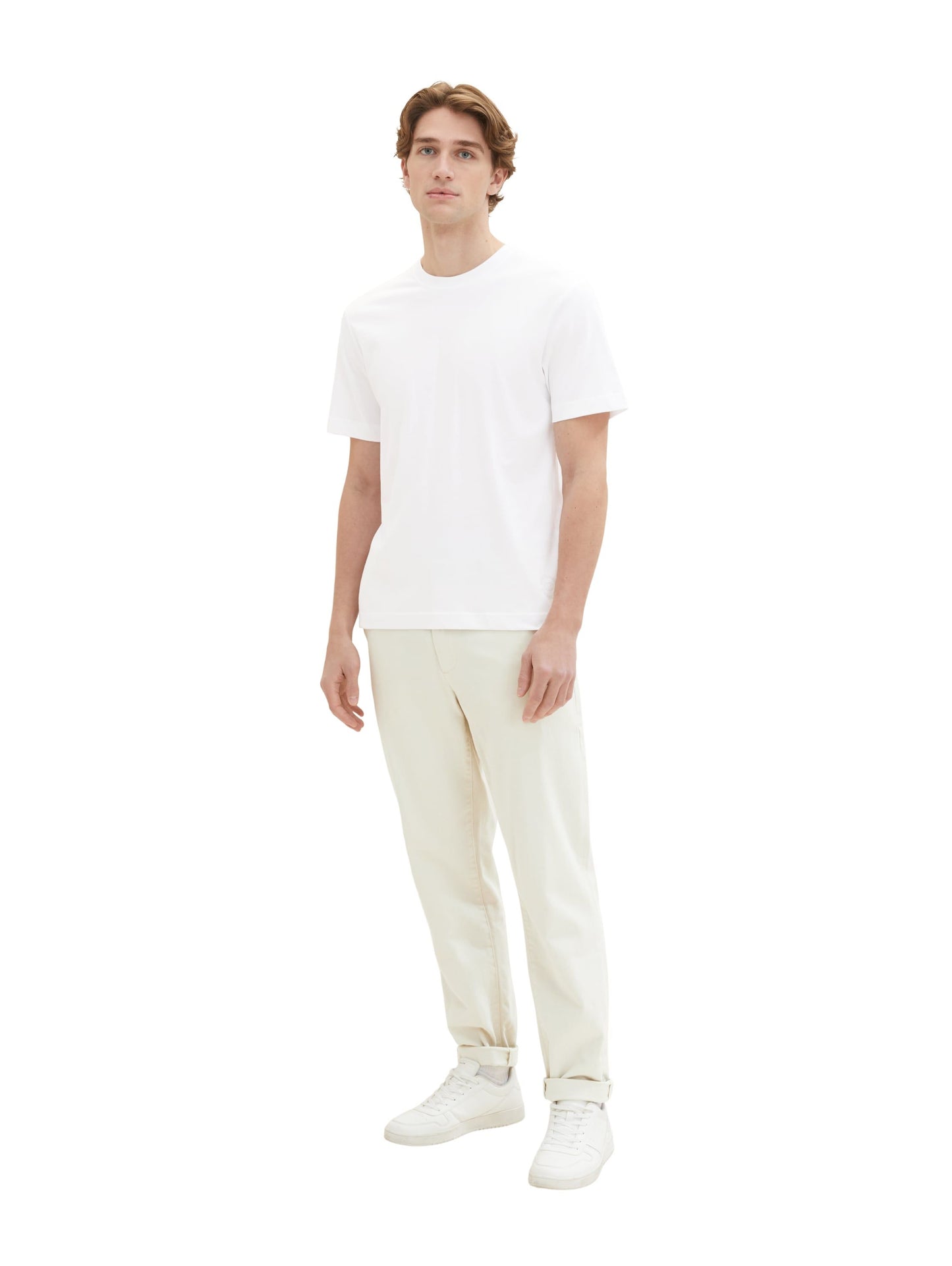 Tom Tailor Basic T-Shirt im Doppelpack weiß