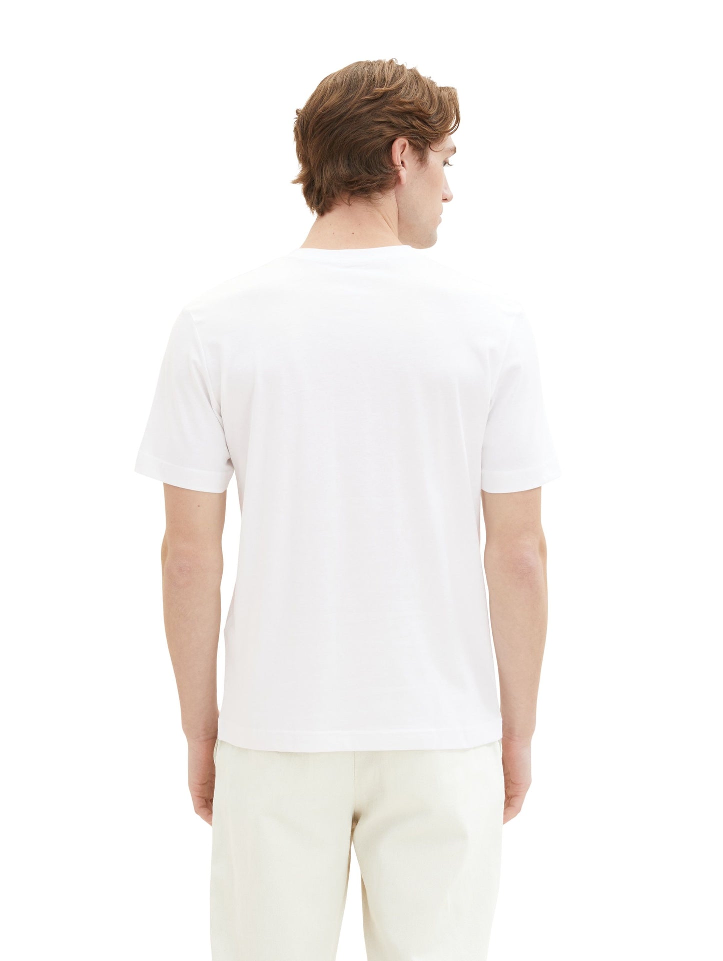 Tom Tailor Basic T-Shirt im Doppelpack weiß