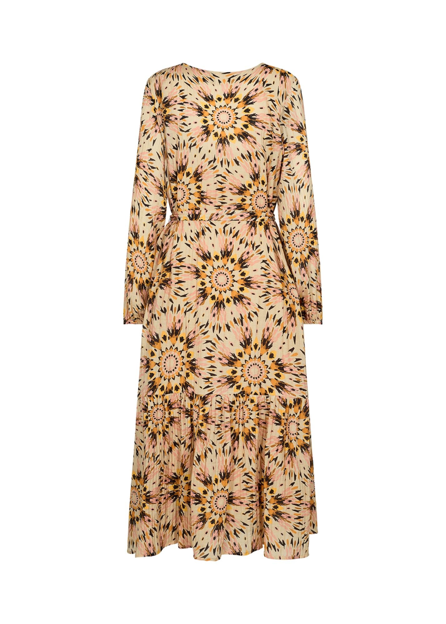 Soyaconcept Damen Kleid SC-MIRRA 3 gelb