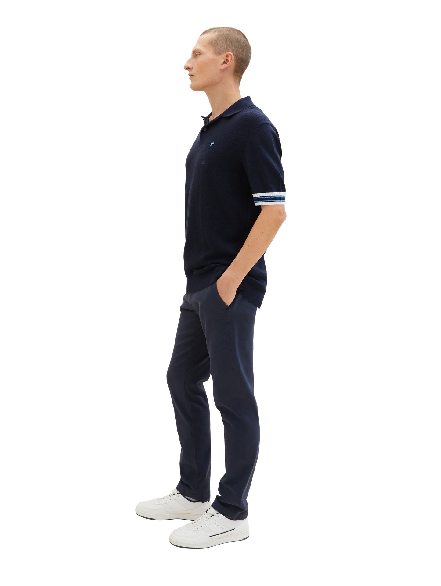 Tom Tailor Herren Hose blau