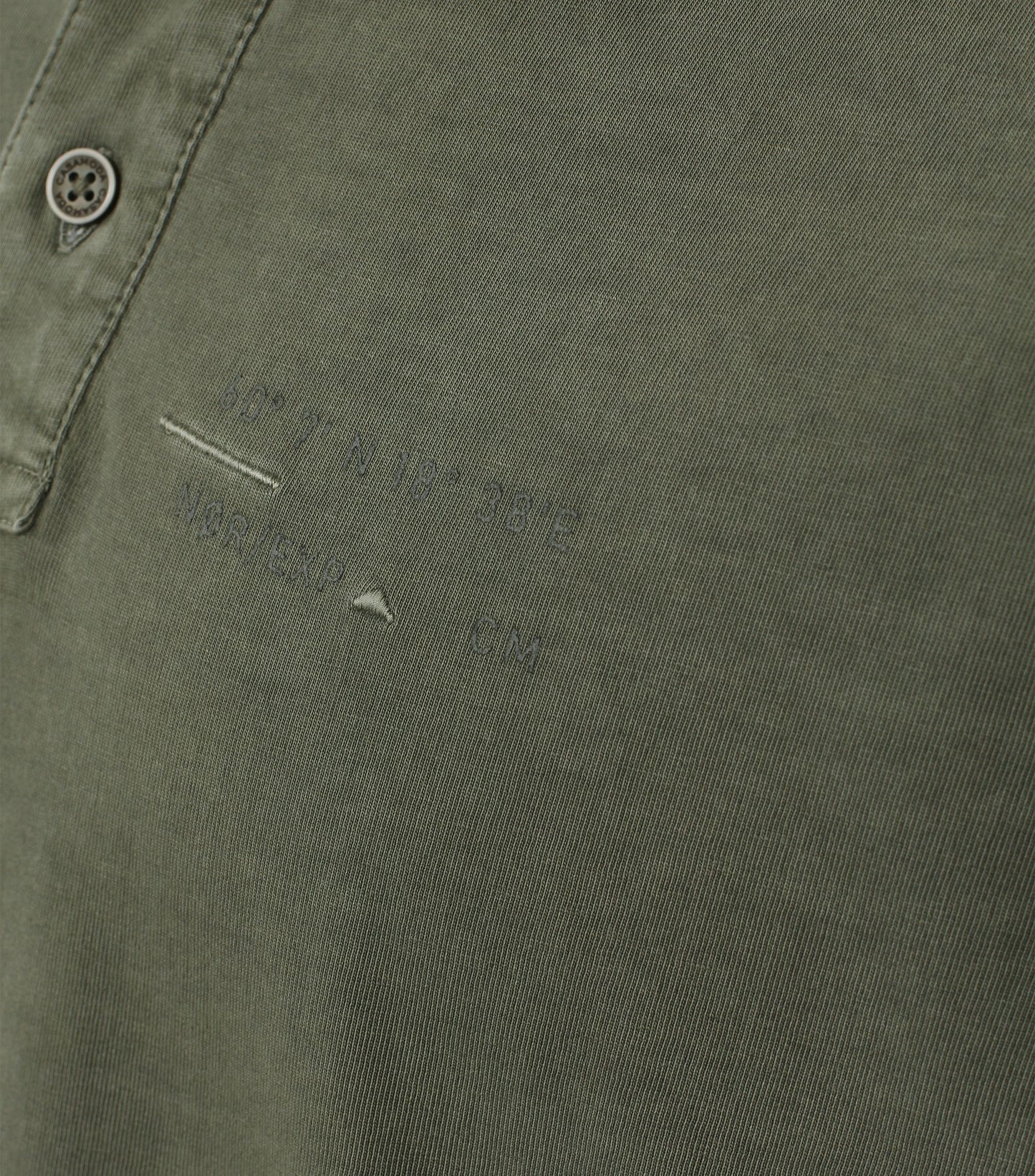 Casa Moda Herren Polo-Shirt Langarm grün