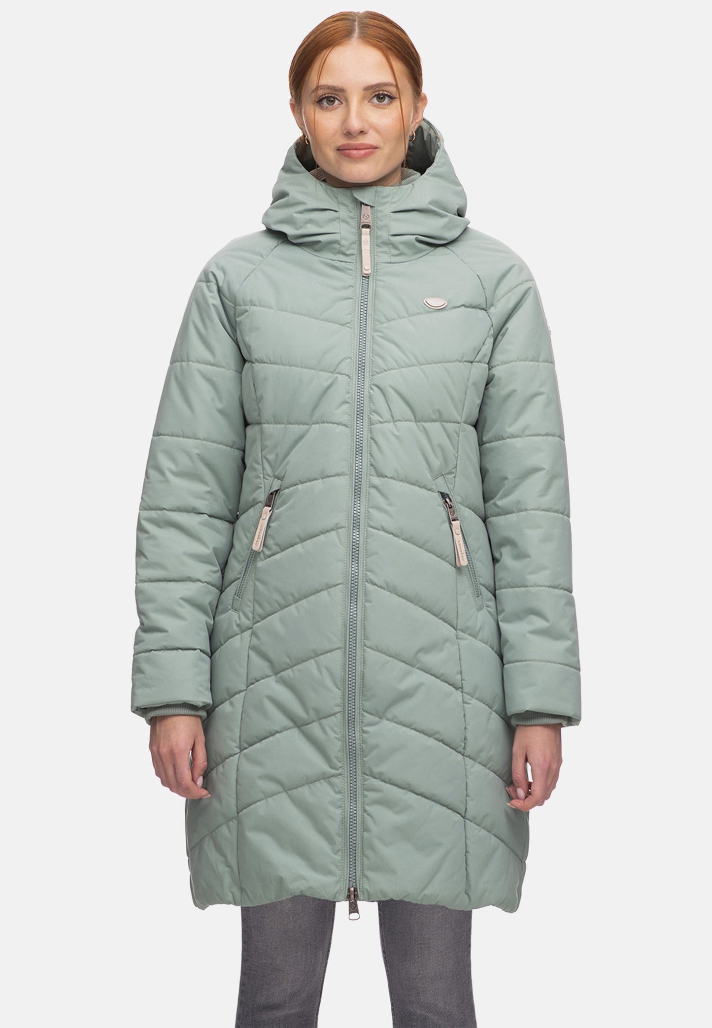 Ragwear Damen Jacke DIZZIE COAT grün