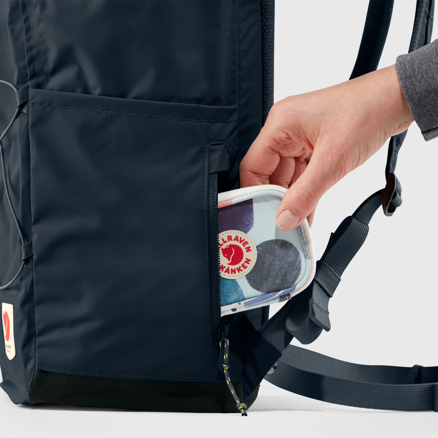 Fjäll Räven Rucksack High Coast Rolltop 26 blau