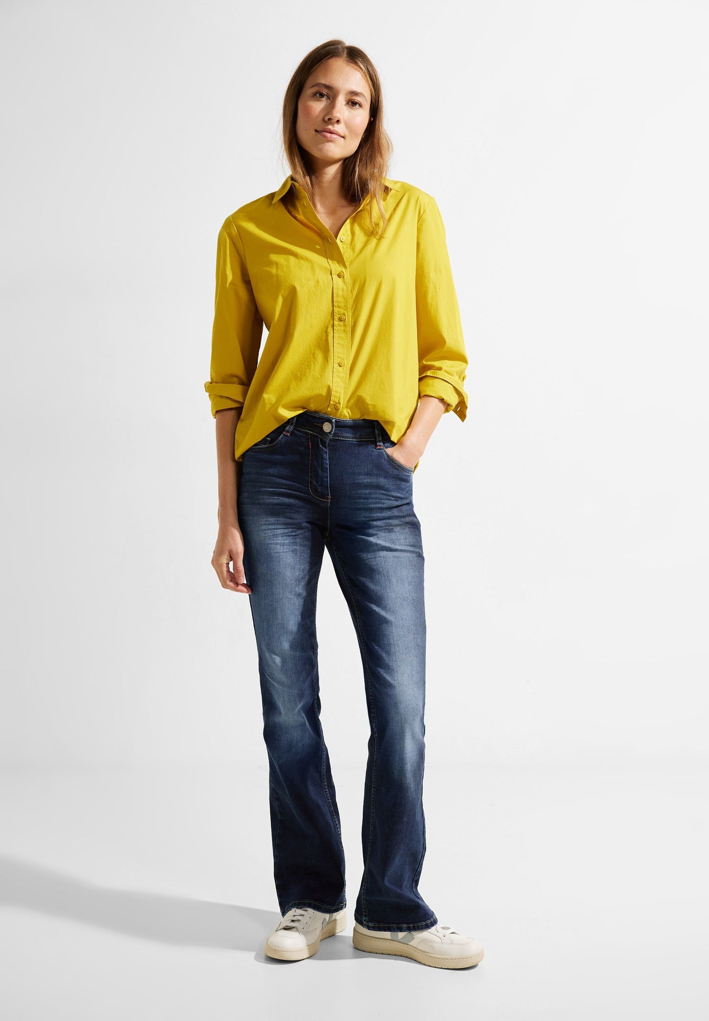 Cecil Damen Jeans blau