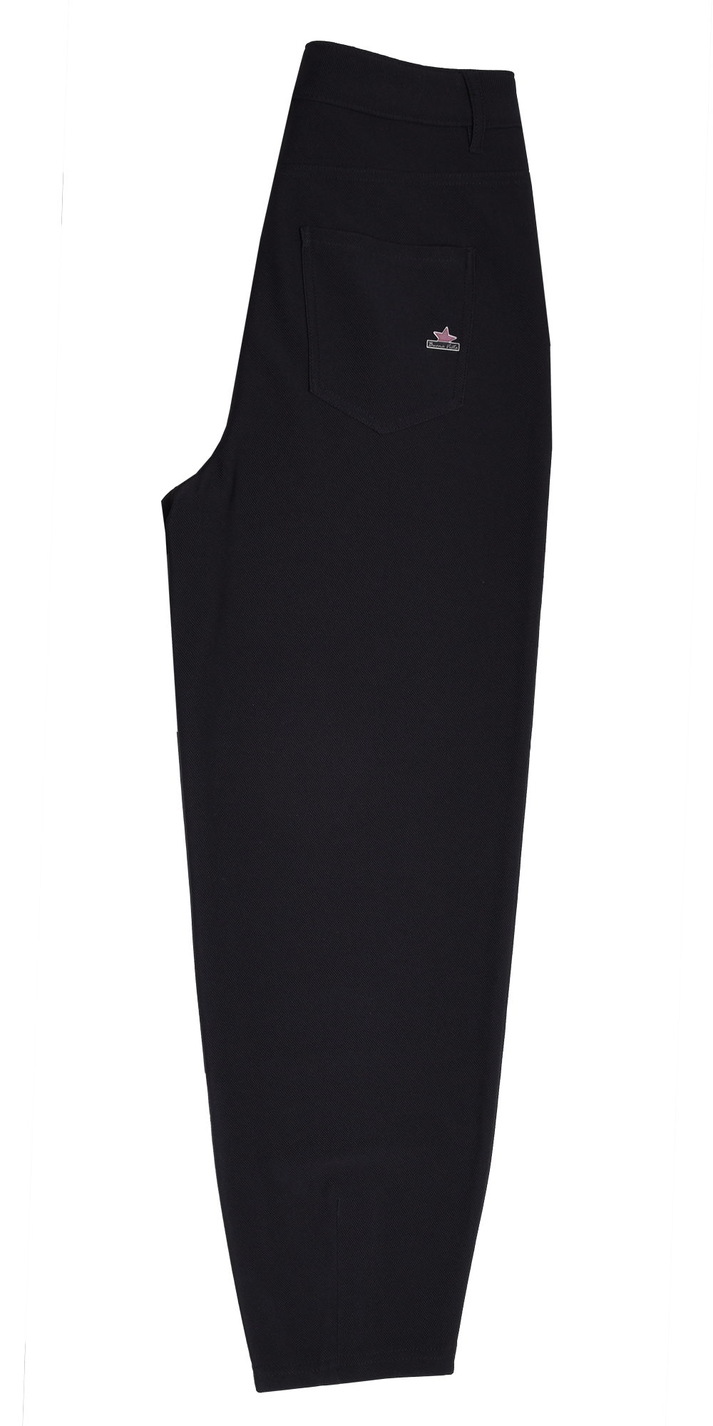 Buena Vista Damen Jeans Ballon rib touch schwarz