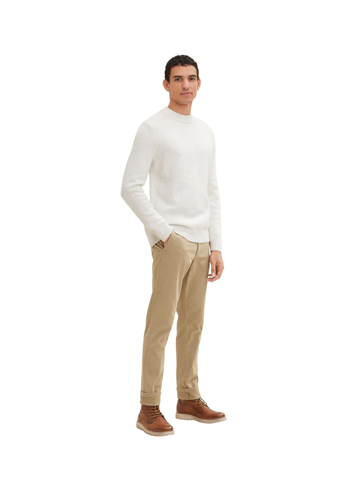 Tom Tailor Herren Chino Slim grün
