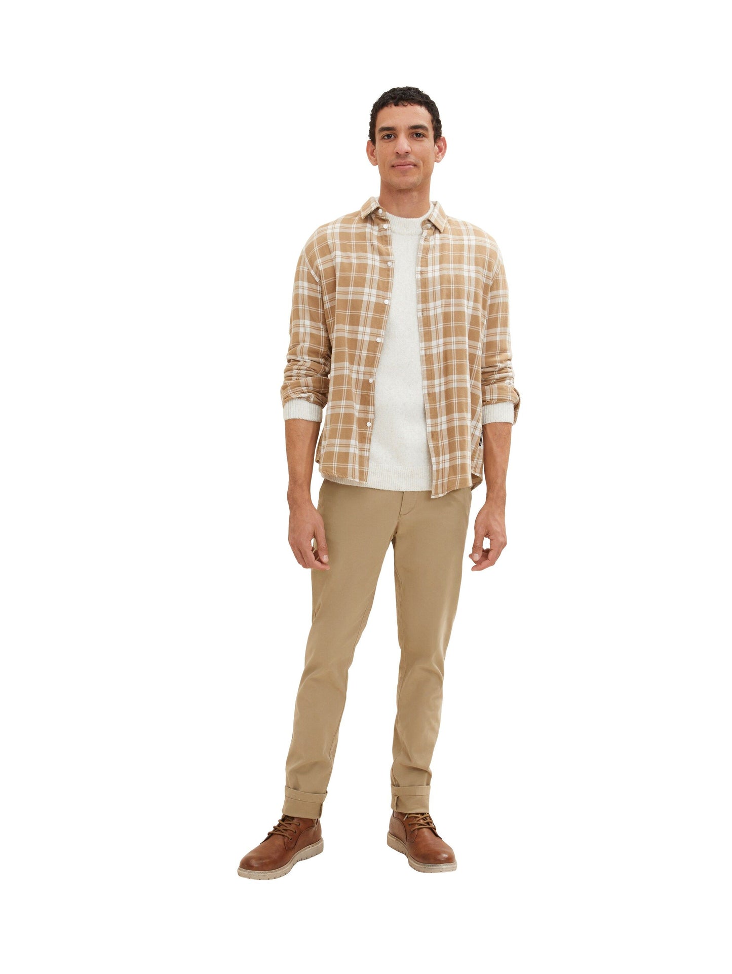 Tom Tailor Herren Chino Slim grün