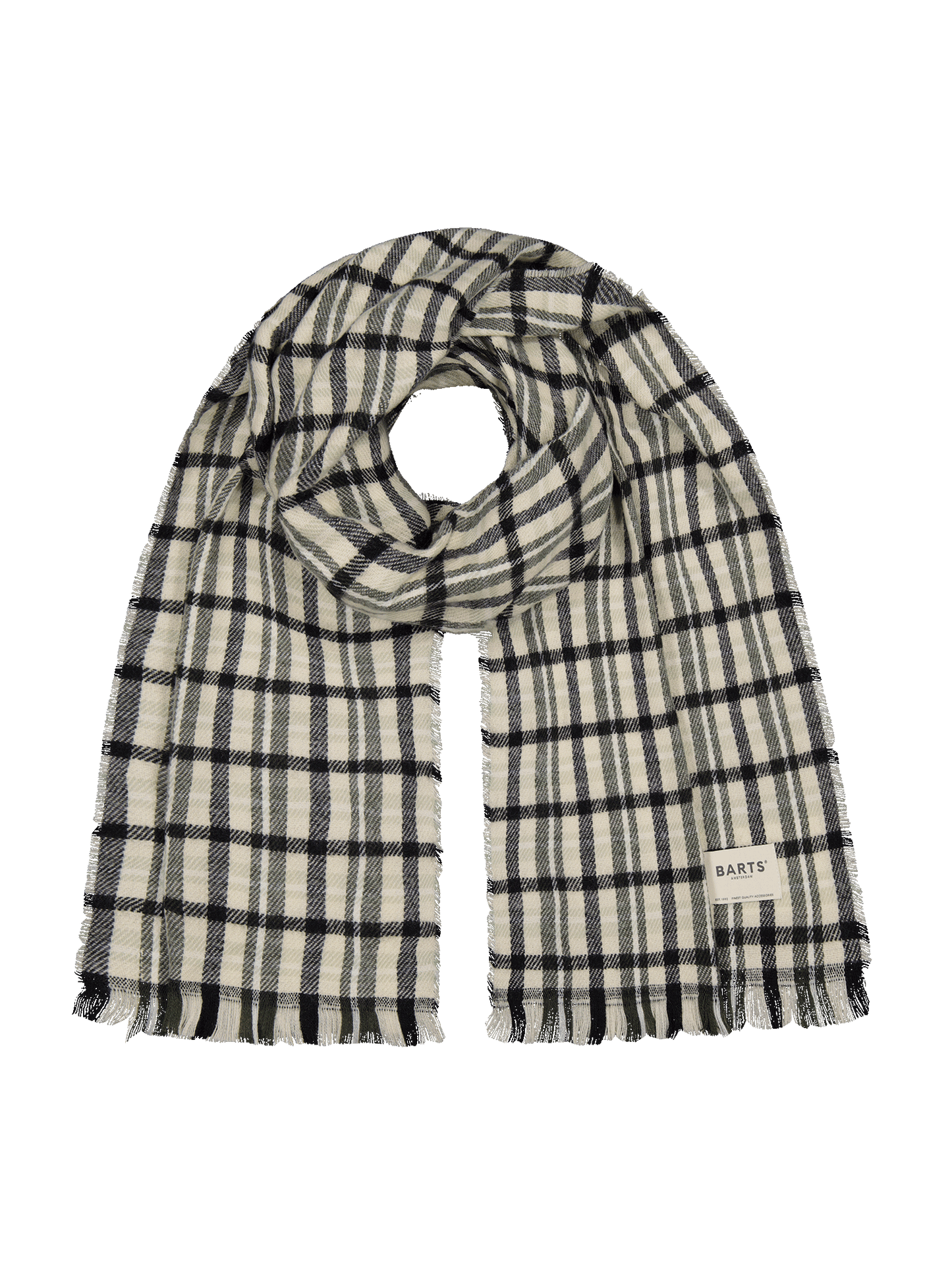 Barts Schal Oldbeard Scarf schwarz