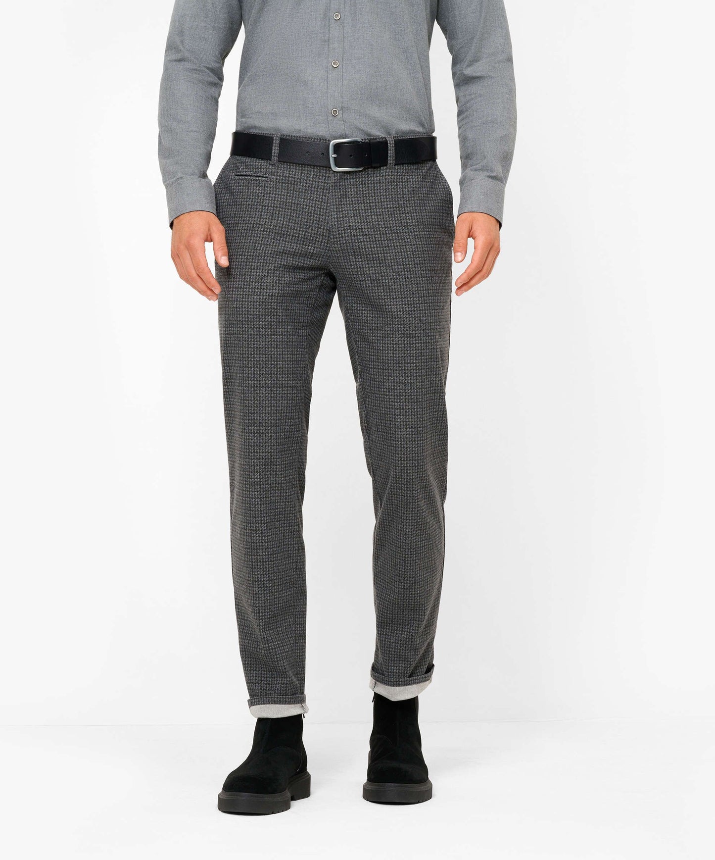 Brax Herren Hose Style Fabio grau