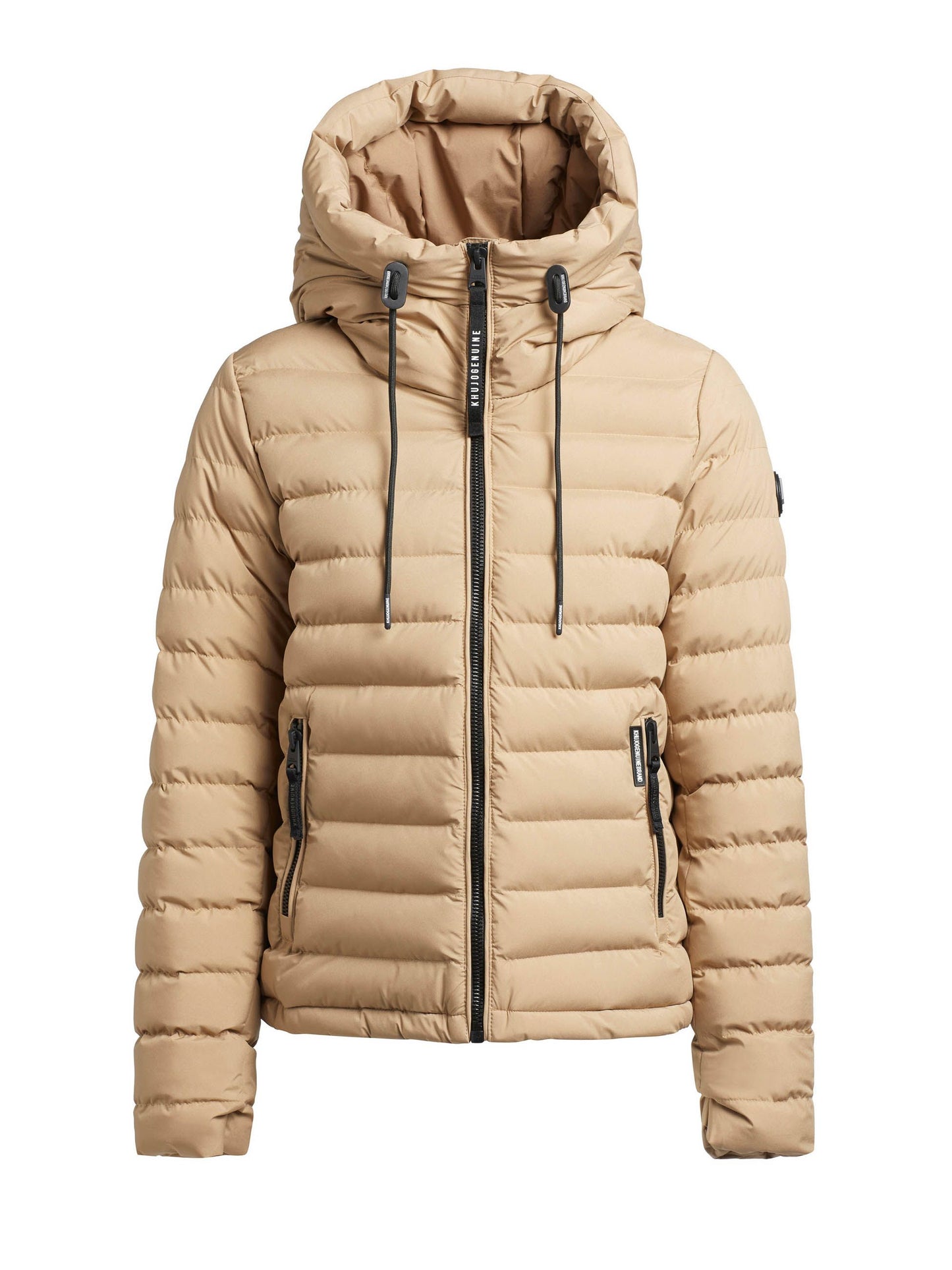 khujo Damen Jacke LOVINA5 MATT beige