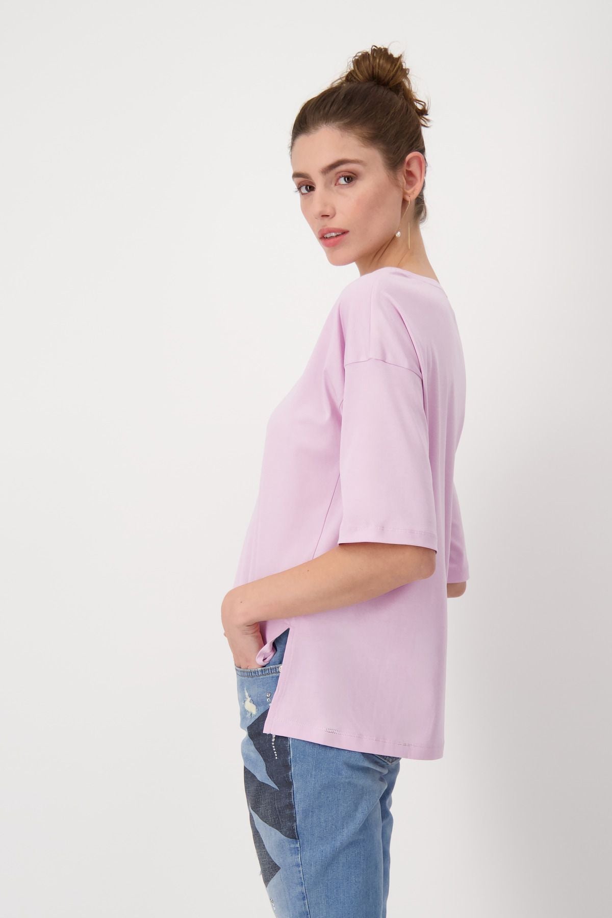 monari Damen T-Shirt rosa